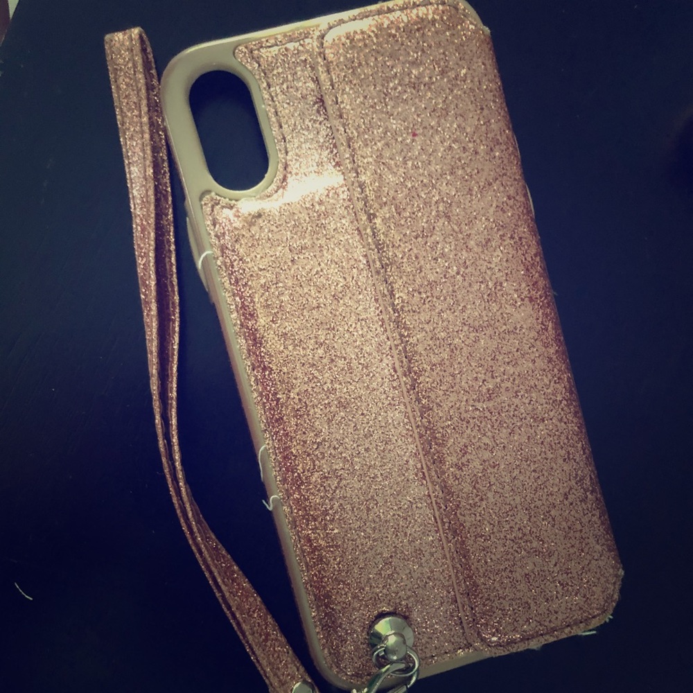 Rose gold iPhone s case